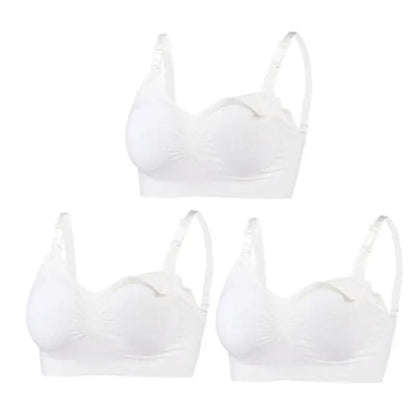 Soutiens-gorge d'allaitement et de maternité sans coutures, lot de 3 pièces : confort, maintien et allaitement facile